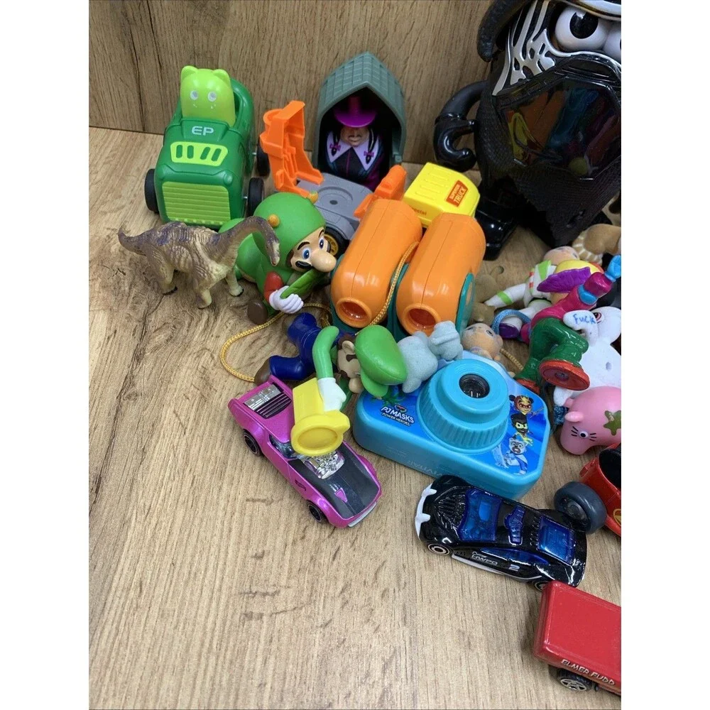 Random Toy Lot- Vintage & Modern 4 lbs Reseller or Collectors Paradise Box 10